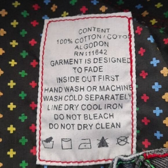 Coogi Australia Vintage Embroidered Denim Jeans Size W38 L34 - Picture 13 of 16